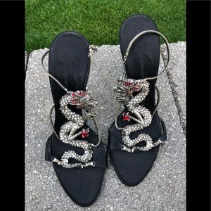 Guiseppe Zanotti dragon shoes
